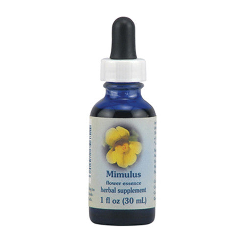 Mimulus Herbal Supplement Dropper By Flower Essence - 1 Oz